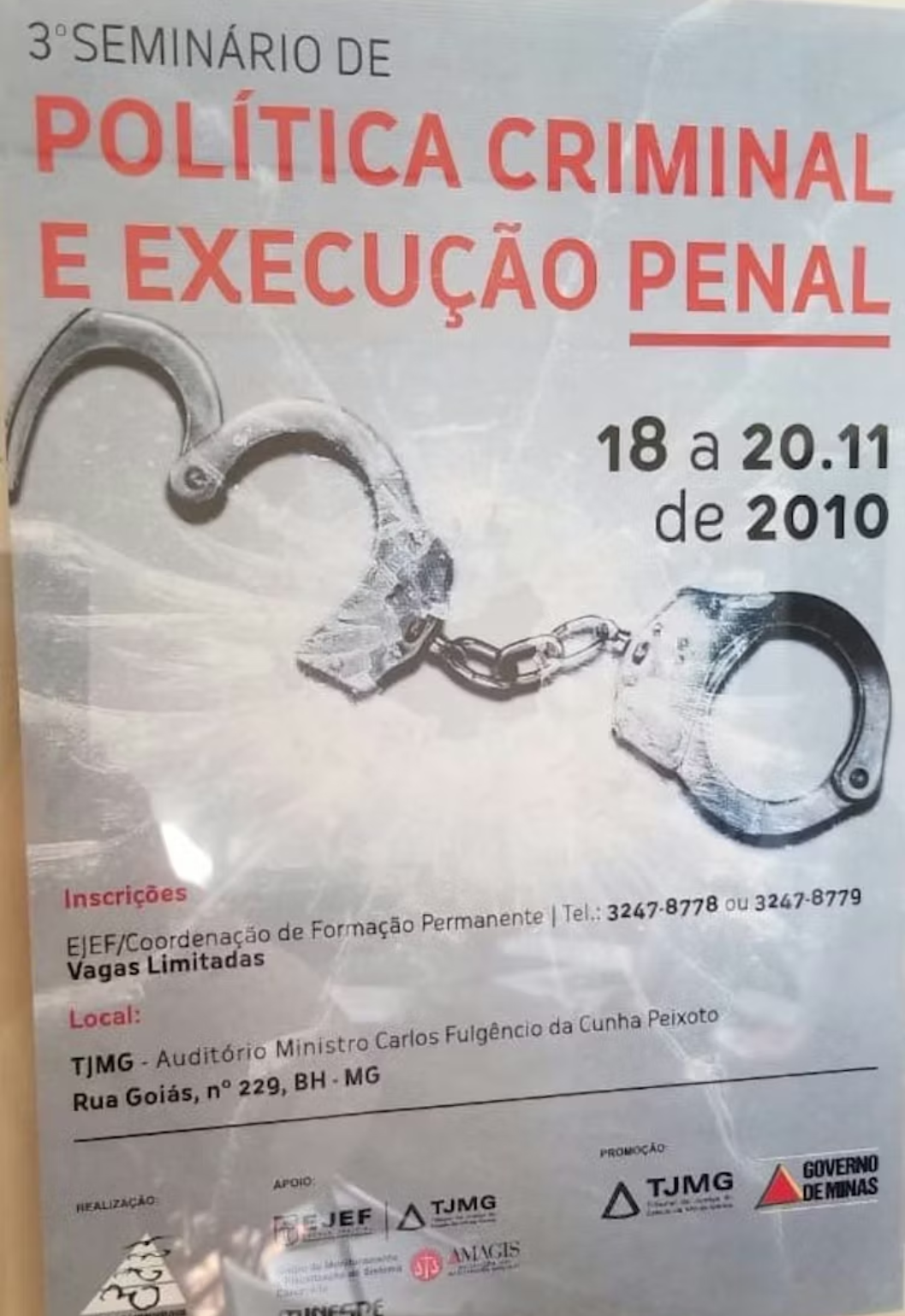 Seminário A Política Criminal e Execução Penal