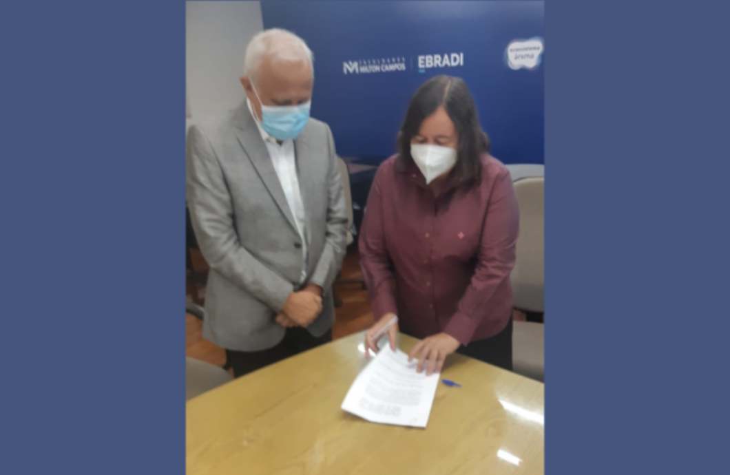 Assinatura do convênio Milton Campos