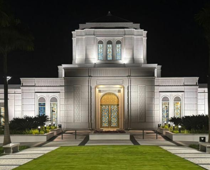 Visita institucional ao local da nova igreja